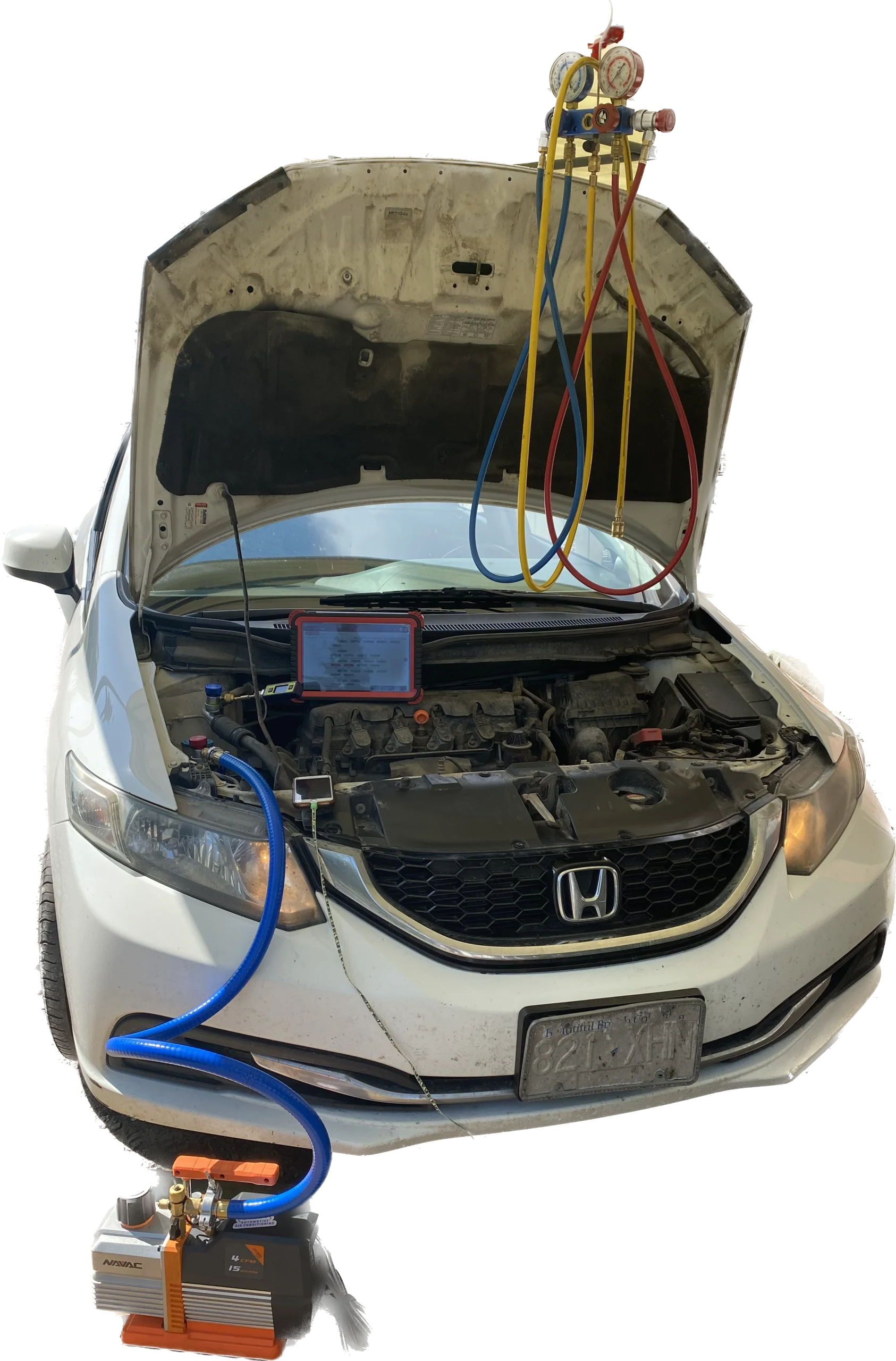 A/C Service - Honda Civic